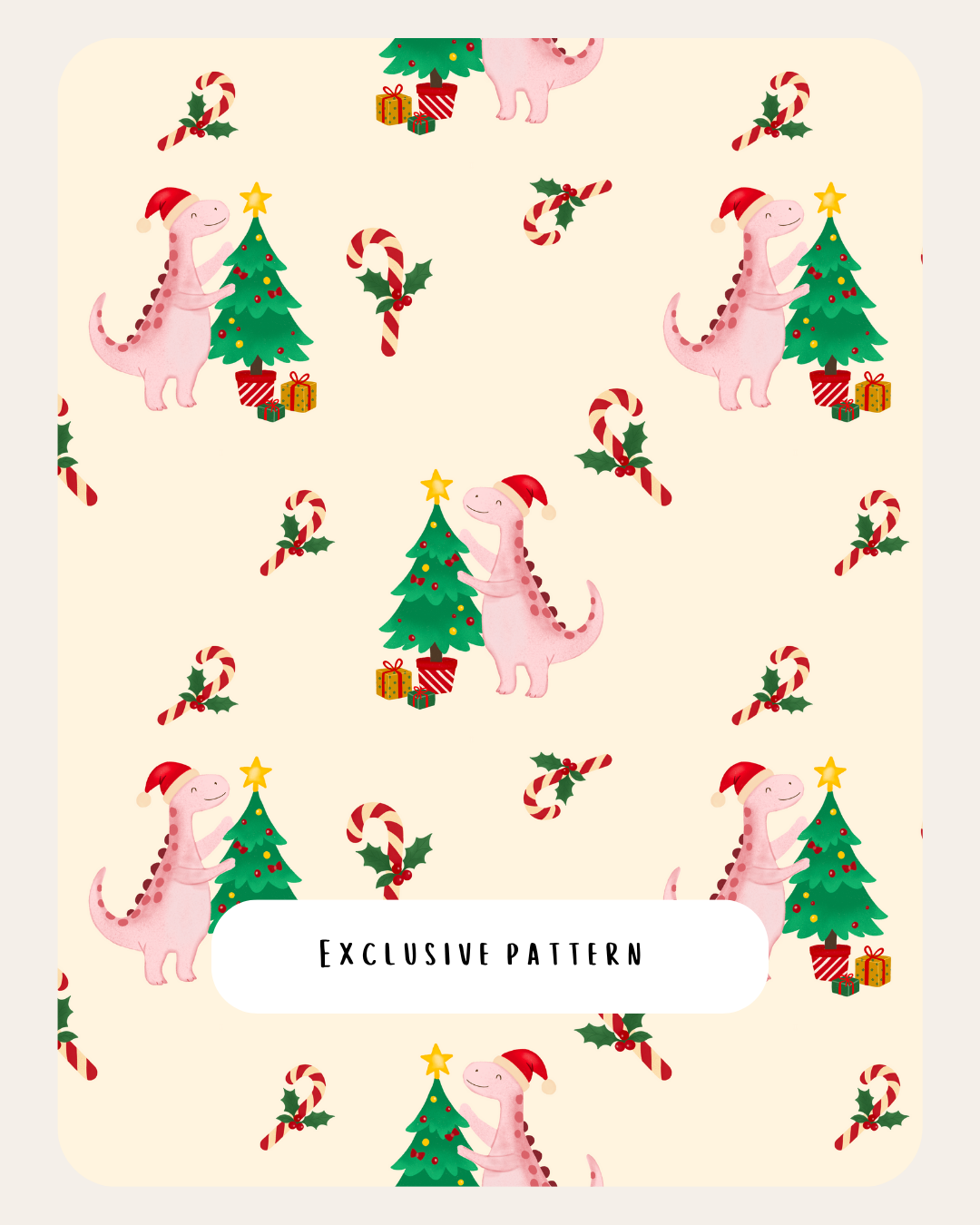 Christmas dino 1