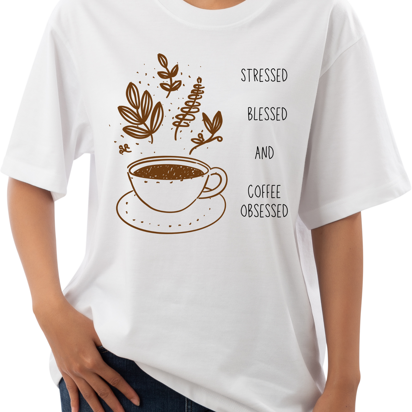 Coffee obsessed PNG