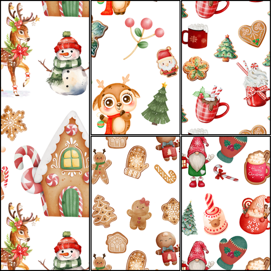 Christmas Seamless Pattern Bundle