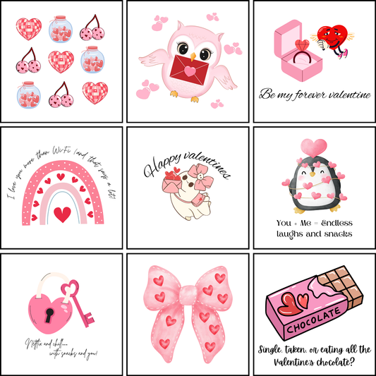 Valentines bundle (20 PNGs)