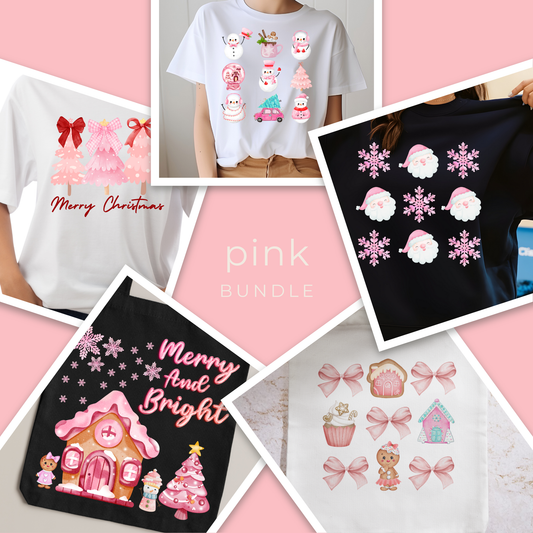 Christmas bundle-pink collection